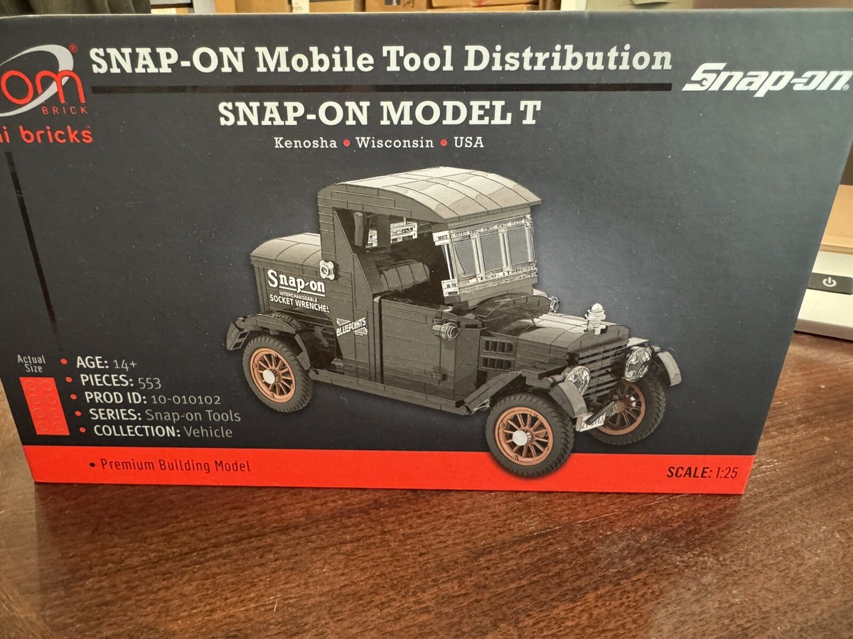 Snap-on スナップオン T型フォード ダイキャストモデル 模型 ミニカー SNAP-ON TOOLS The Atom Brick mini bricks Snap on Model T