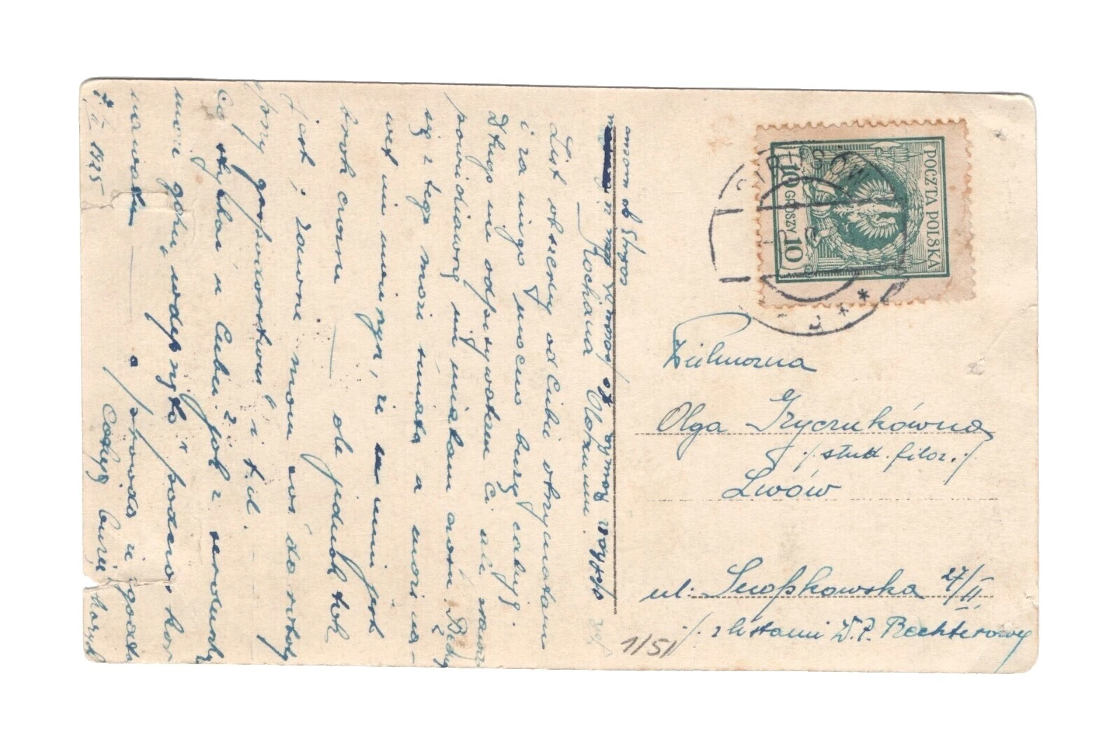 Estampillas de polaco usado