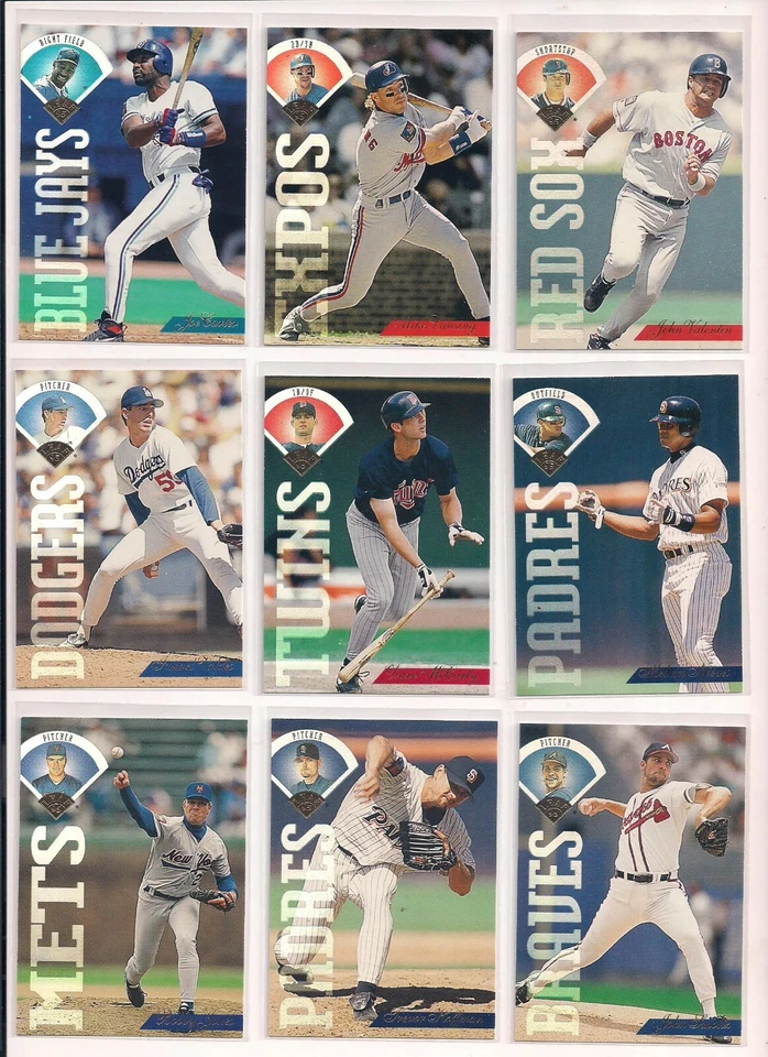 1995 Donruss Leaf Baseball Cards / You Choose From List (CHOICE) #s 1 - 200 - Image 2 of 4
