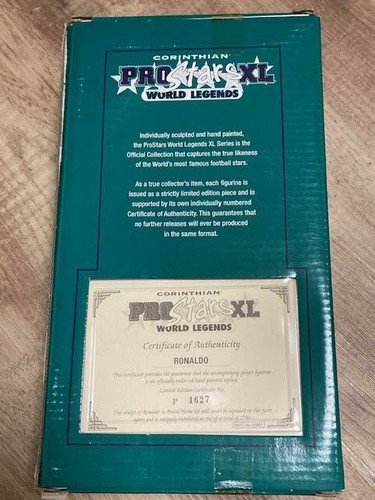 Corinthian Prostars XL Figure Ronaldo (Brazil) 2003 Brazil Kit 1627/2750 - Picture 8 of 11