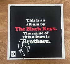 * THE BLACK KEYS * signed vinyl album * BROTHERS * PATRICK CARNEY * 1 * THE BLACK KEYS * signed vinyl album * BROTHERS * PATRICK CARNEY * 1