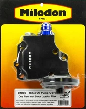 Milodon 21205 Billet Oil Pump Cover & Filter Boss - Hemi