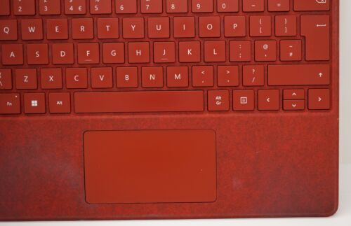 Microsoft Surface Pro 11 X 9 8 UK Signature Keyboard Type Cover Poppy Red 1864 - Picture 5 of 7