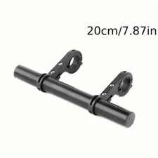 1-Aluminum Bike Handlebar Extender - Multi-Functional Mount for Bike Lights,