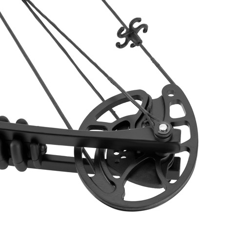 3-Pin Sight Adult Compound Bow Kit Archery Hunting Shooting W/12 Arrows 30-60Lbs - Picture 10 of 24
