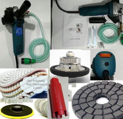 Wet Polisher 1/2'' Demi Bullnose Profiler 28 stone granite core bit marble buffer