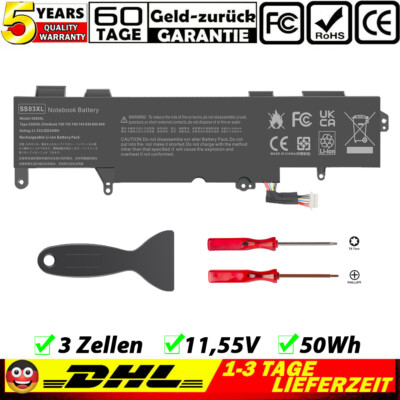 SS03XL AKKU FÜR HP EliteBook 840 G5,840 G6,830 G5,830 G6,745 G5 HSTNN-LB8G 50Wh