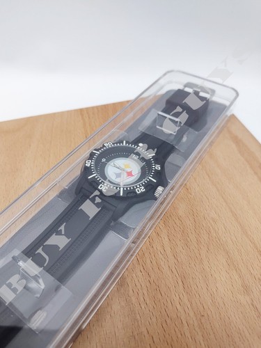 Men's Black NFL Football Watch - Pick Your Team - Model Three - Free Shipping! - Picture 41 of 46