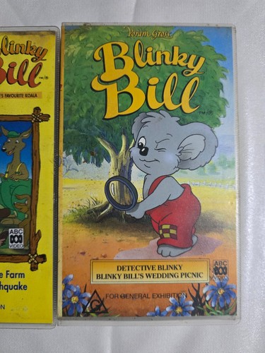 3x Blinky Bill - VHS Bundle Detective & Down On The Foam & The Lost Puppy - Picture 4 of 8