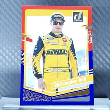 Christopher Bell 2024 Donruss RED & BLUE SP #9