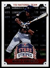 2015 Panini USA Stars & Stripes Longevity #80 Noah Campbell 15U National Team