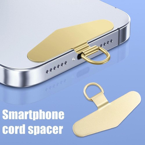 Edelstahl Telefon Lanyards Dichtung Patch Universal dünn {) Tab langlebig N6R9 - Picture 9 of 15