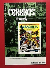 CEREBUS BI-WEEKLY #7 (VFNM) DAVE SIM Aardvark Vanaheim 1989