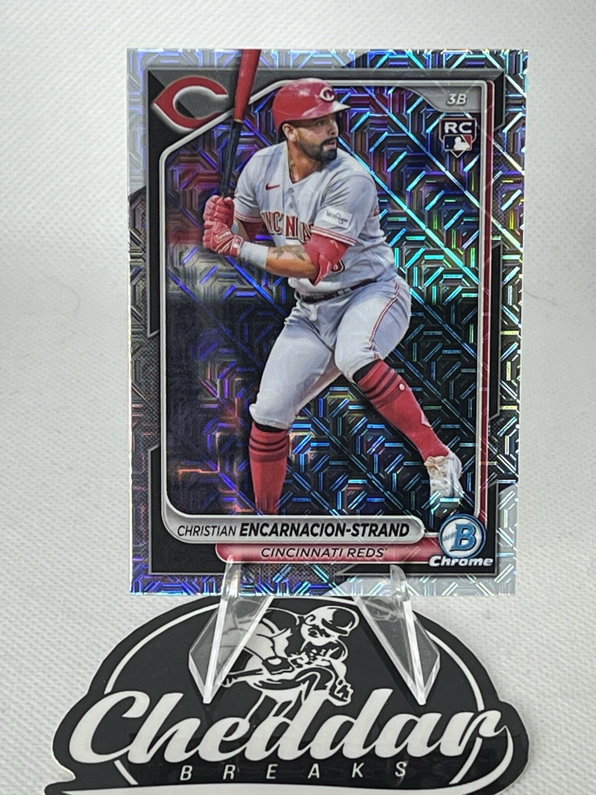 2024 Bowman Chrome #91 Christian Encarnacion-Strand Mojo Refractor