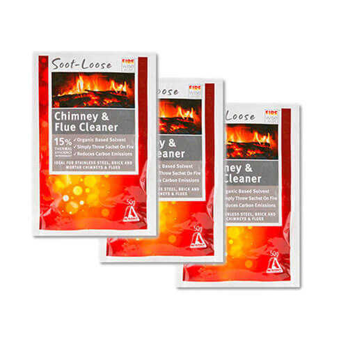 Non-Flammable Non-Toxic Non-Corrosive RubbedIn Soot Loose Chimney & Flue Cleaner - Picture 3 of 6