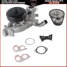 Timing Chain Water Pump For GM Cadillac Chevrolet GMC 4.8 5.3L 6.0L V8 OHV 04-06