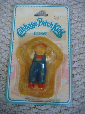 Vintage Cabbage Patch Kinder Radiergummi in versiegelter Verpackung