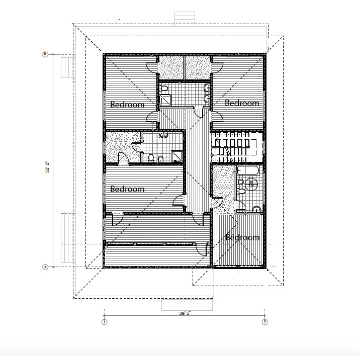 2917 SQ.FT ECO SOLID TIMBER AIRTIGHT PANEL HOUSE KIT. MASS WOOD CLT HOME, PREFAB - Image 3
