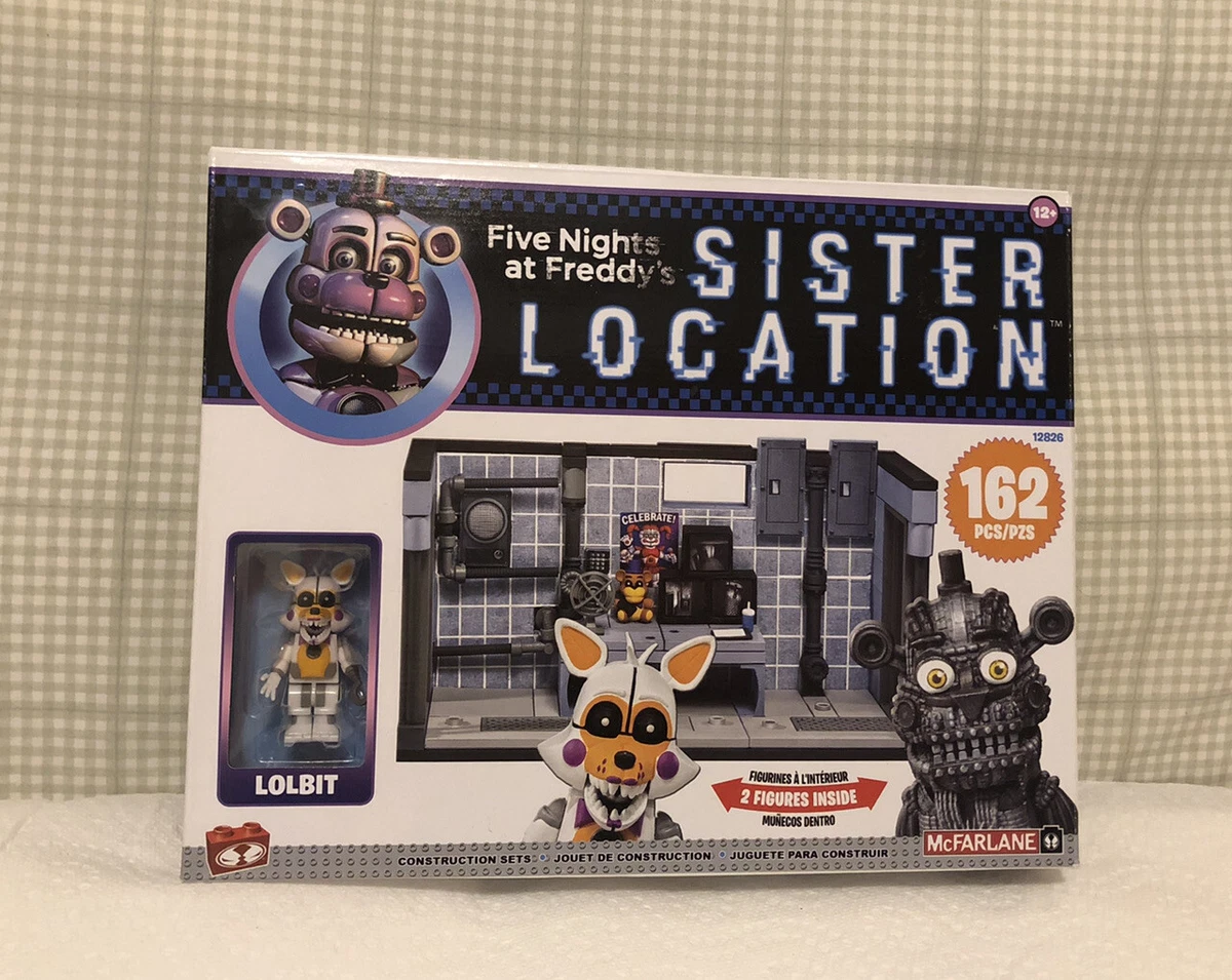 Five Nights At Freddy s Private Room LOLBIT Construction McFarlane Set 162 Pcs