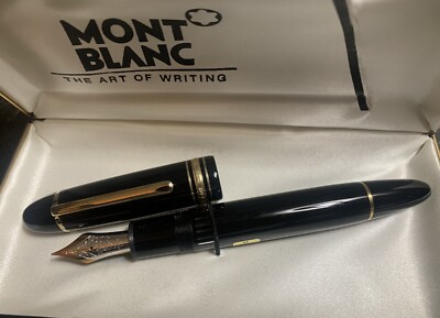 MONTBLANC マイスターシュテュックNo.149 4810 14k 585 Montblanc Meisterstuck 149 14C 4810 585 Black Fountain Pen