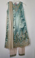 3 pc Girls Kids Pakistani Indian fancy dress with FREE Bangles