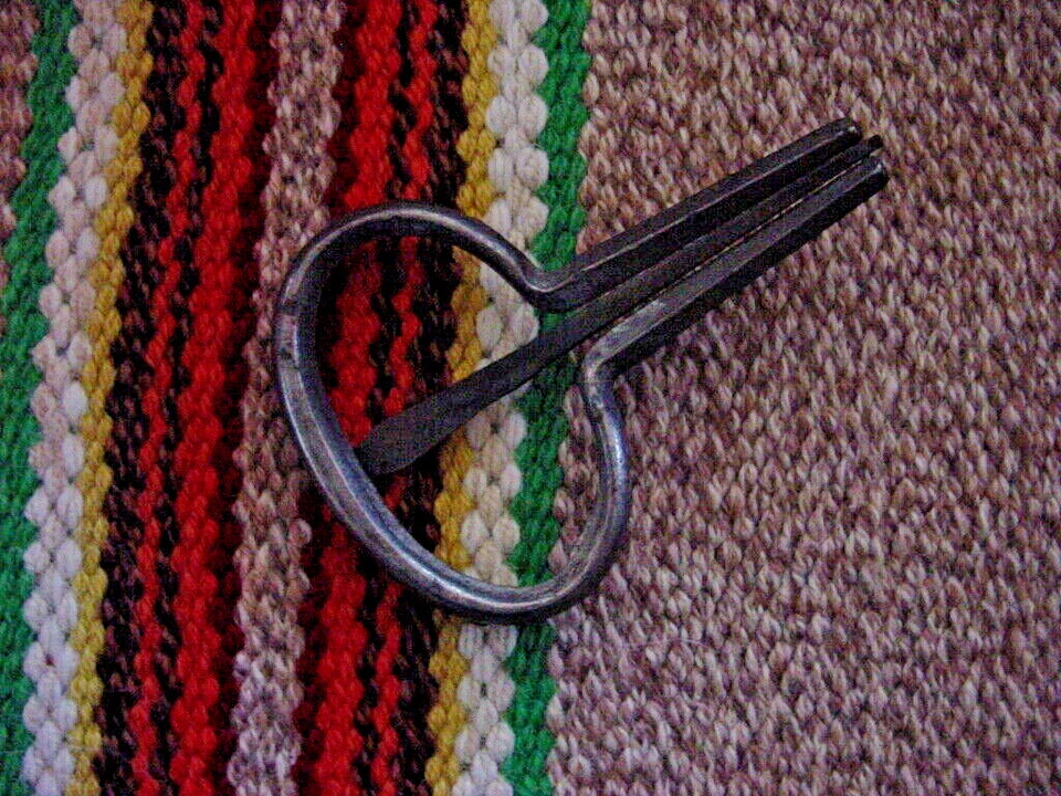 ARPA MANDÍBULA ARPA JUDÍA ANTIGUA VINTAGE HECHA EN INGLATERRA Foto 4 de 4