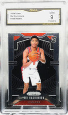 2019 Panini Prizm Rui Hachimura Mint 9 Rookie RC #255 Lakers Wizards