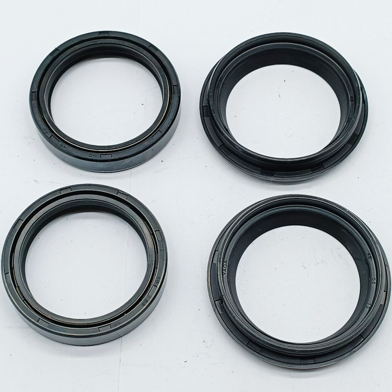 FORK DUST WIPER SEALS REBUILD KIT 4 pack - for Kawasaki ZX-9R 1998