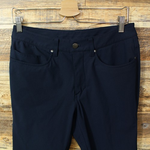 Lululemon commission Pants Size 30 x 30.5 Mens Slim Navy - Picture 2 of 11