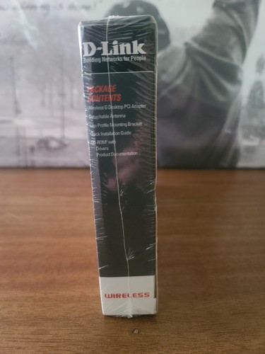 D-LINK WDA-1320 Wireless G Desktop PCI Adapter - New Sealed - Picture 6 of 10