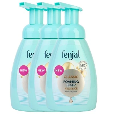 Fenjal Classic Foam Soap 3 x 250ml