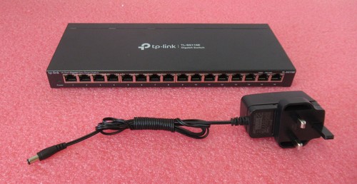 TP-Link TL-SG116E 16-Port Unmanaged Desktop Gigabit Easy Smart Switch