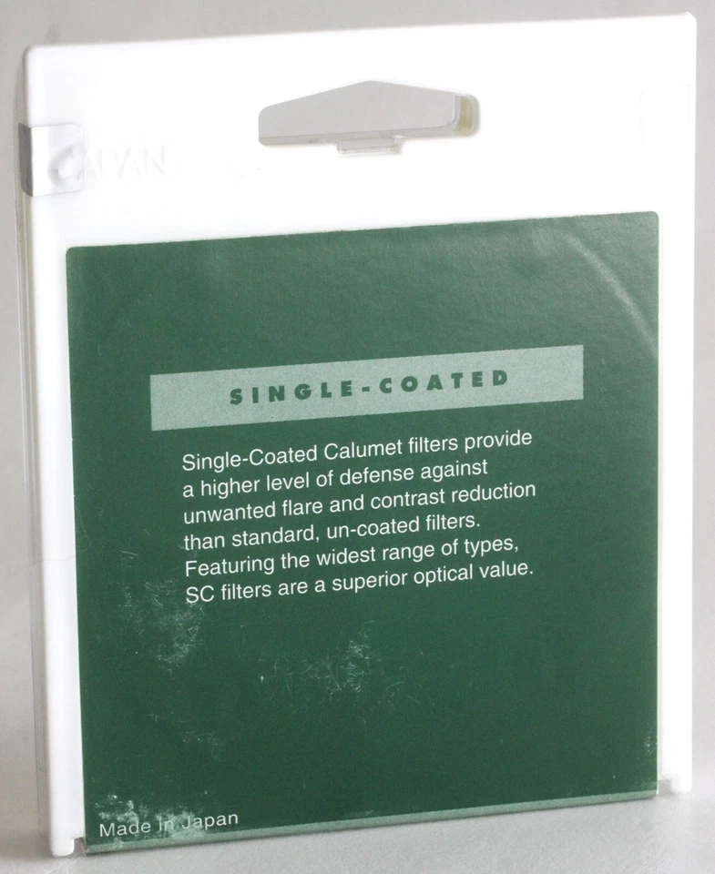 New Sealed Calumet Photographic Single-Coated Orange 62 mm G Camera Lens Filter! - Image 2 of 4