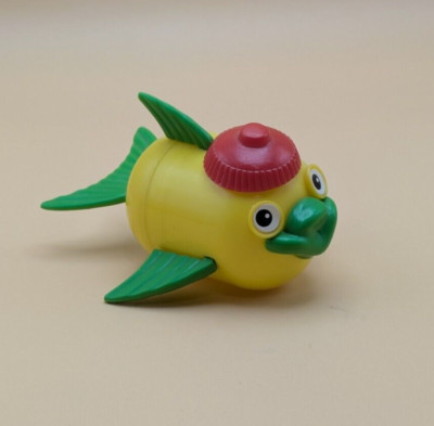Vintage Kinder Surprise Egg Toy 1990 Seaman Fish Figure