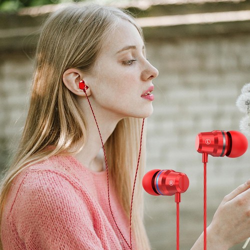 In-ear Headphones 3.5mm Wired Headset Portable Music Earphones - Picture 9 of 13