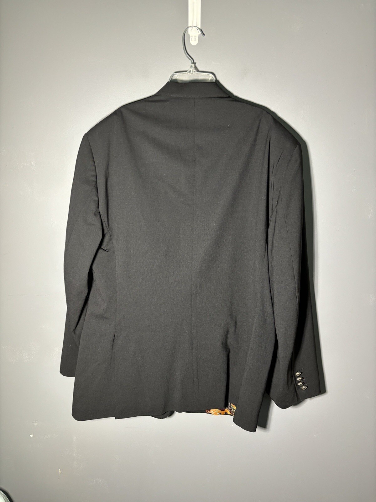 Robert Graham Wool Blend Patterned Lining Blazer … - image 2