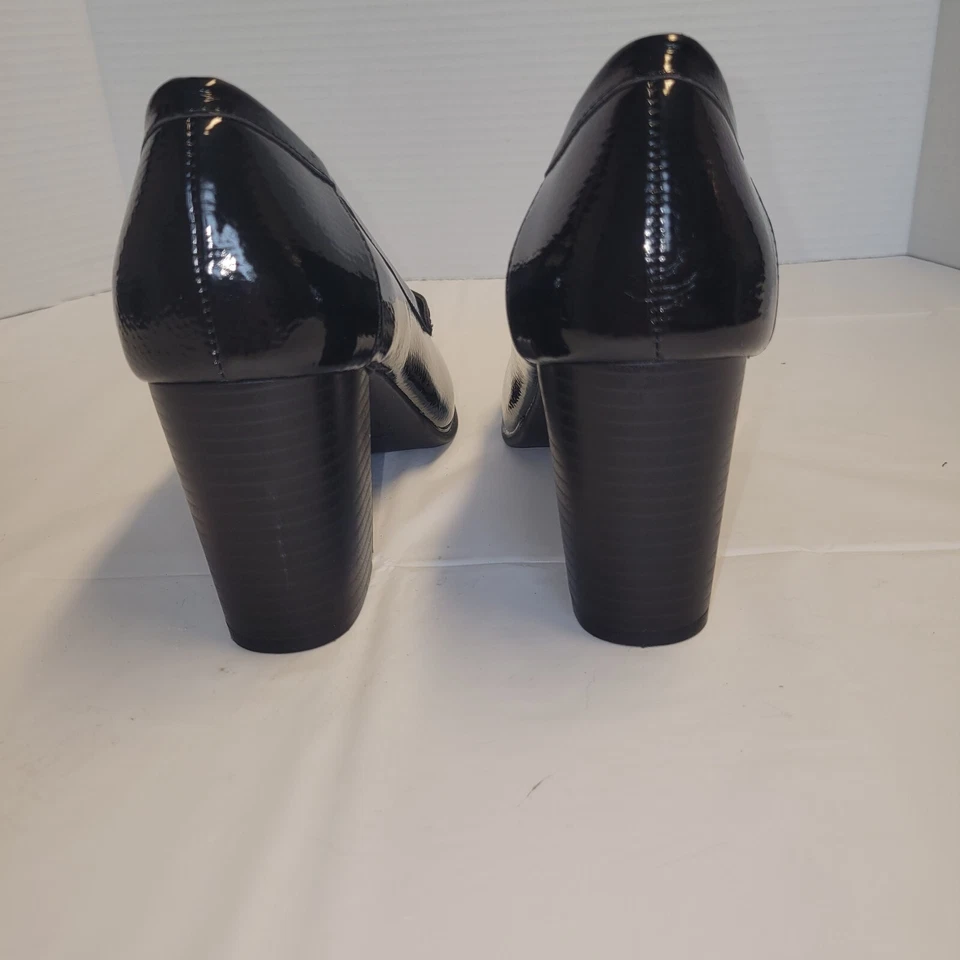 Jones New York Cypress Black Penny Loafer Block Heel Women's Size 8 - Image 4 of 4