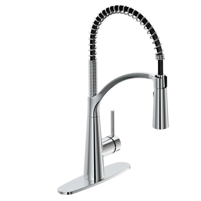 Glacier Bay Kitchen Faucet Brenner Commercial Style Pull Down