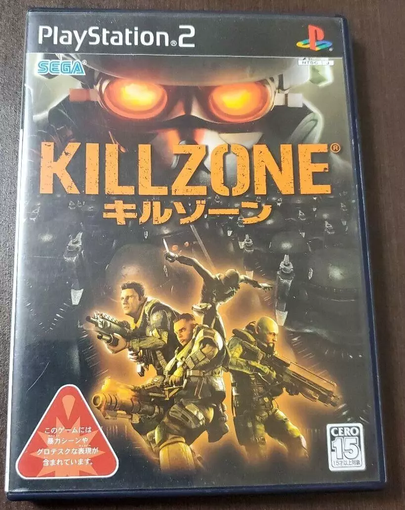 PS2 PlayStation 2 Killzone Japanese Games With Box Tested Genuine