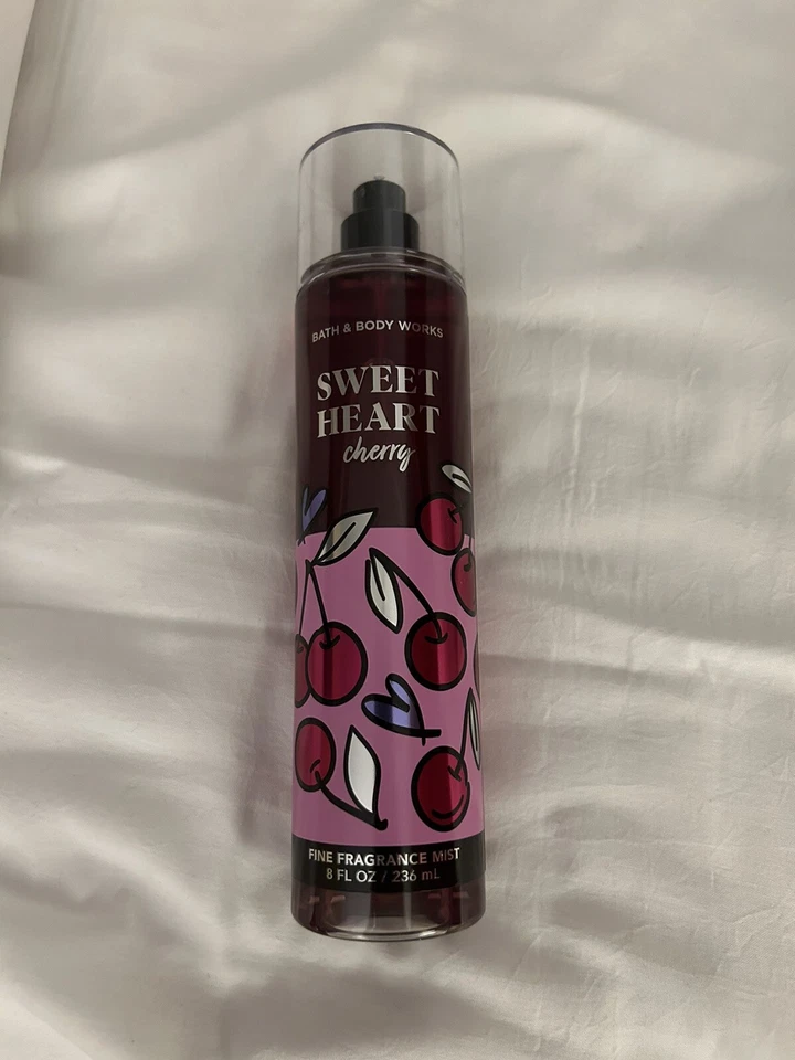 Bath & Body Works SWEETHEART CHERRY Fine Fragrance Mist. 236ml. *BRAND NEW*.