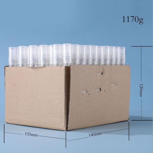 10X 100X 2/3/5/10ml Glass Perfume Bottle Atomizer Pump Spray Comestic Mini Vials - Picture 5 of 11