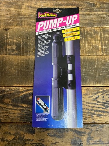 Vintage Local Motion 'Pump-Up' 2-Way Compact Bicycle Pump - Black -w/Frame Mount - Picture 11 of 12