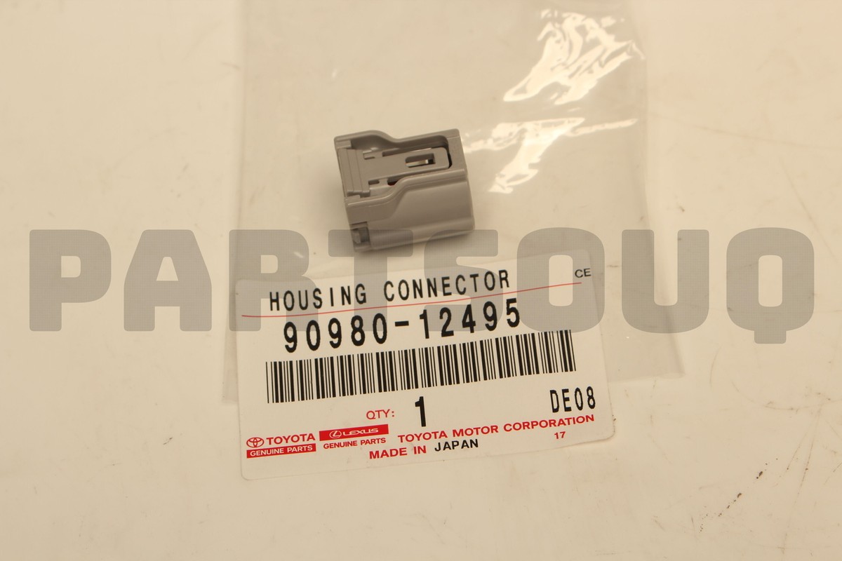 9098012495 Genuine Toyota HOUSING CONNECTOR 90980-12495 9098012495 Genuine Toyota HOUSING CONNECTOR 90980-12495