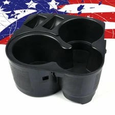 Fit For 2007-2012 Nissan Altima Front Center Console Cup Holder & Liner Black