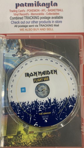 Iron Maiden Flight 666 The Film 2 DVD Set Rock Metal Music - Picture 4 of 4