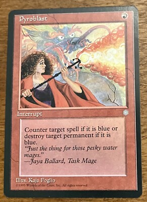 Pyroblast -Ice Age- NM NP MTG Magic the Gathering