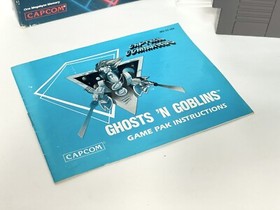 Ghosts 'n Goblins NES Nintendo Game CIB - Complete With Manual, Box, & Cartridge