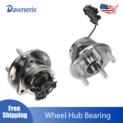 2x Front Wheel Bearings Hubs For 2004-2012 Chevy Malibu Cobalt HHR Pontiac G6