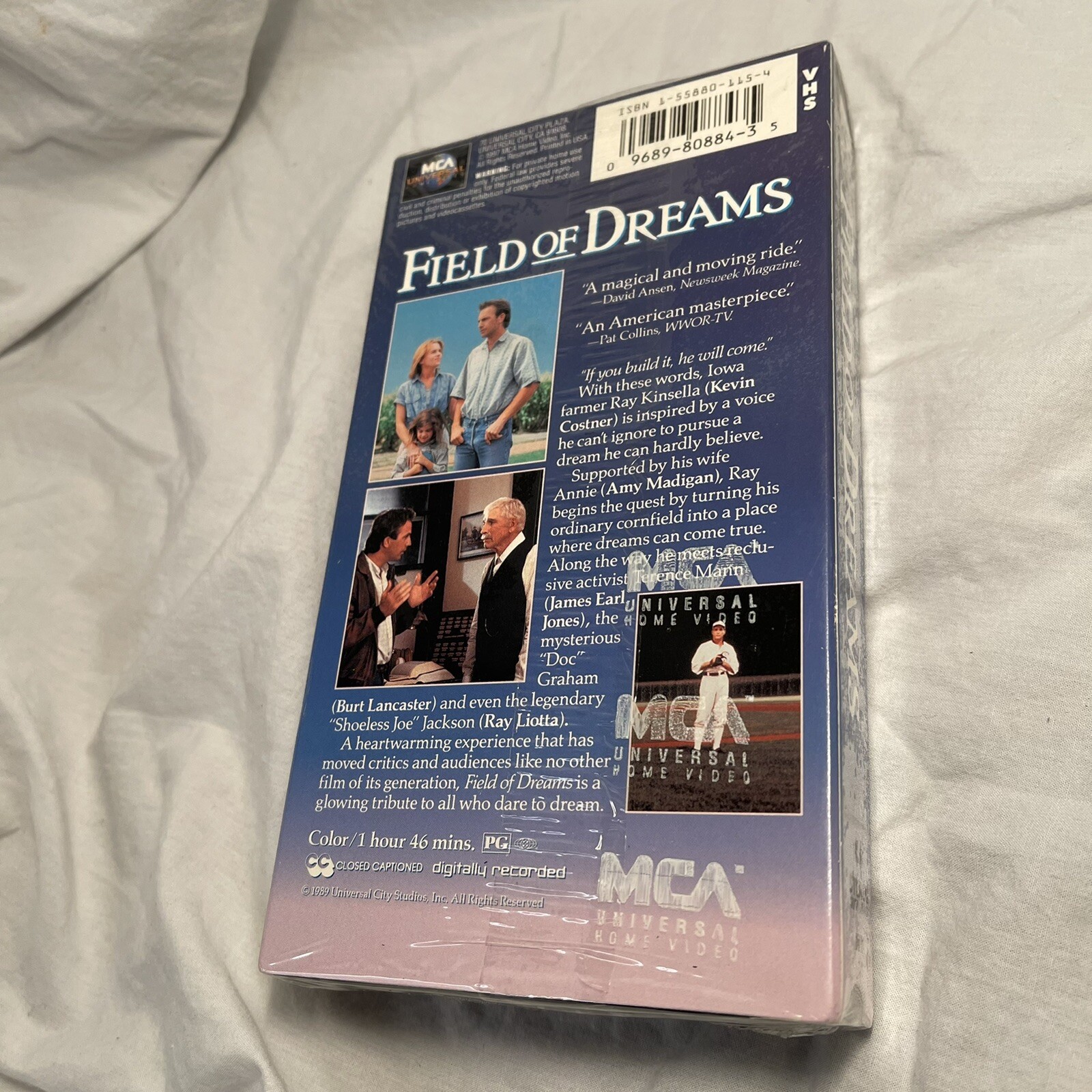 Field of Dreams VHS Sealed MCA Universal Logo 1997 World Series Chance