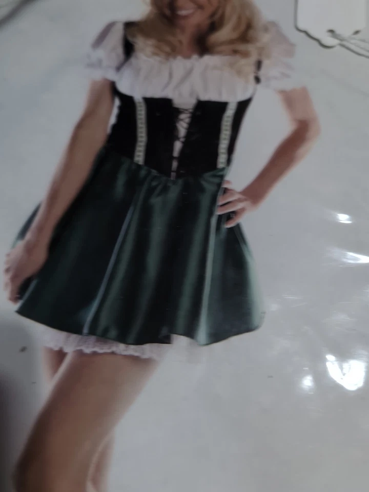 XX 28933 под обертками Luck O' ирландское платье с прикрепленной юбкой большой - Изображение 3 из 3